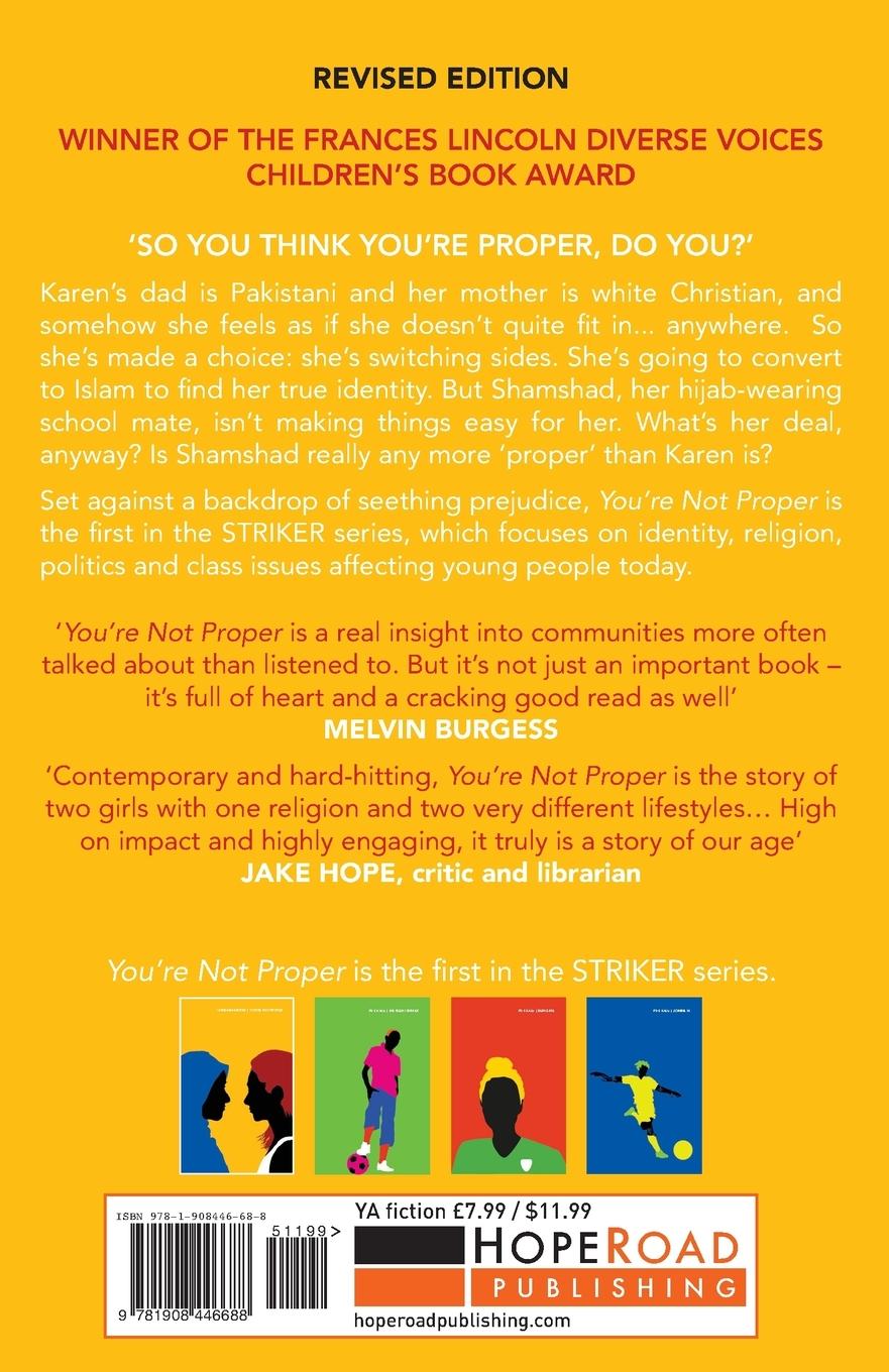 Rückseitencover You're Not Proper