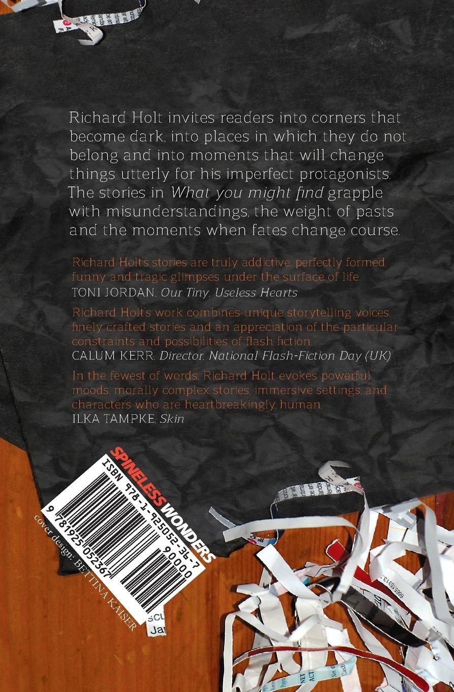Rückseitencover What You Might Find