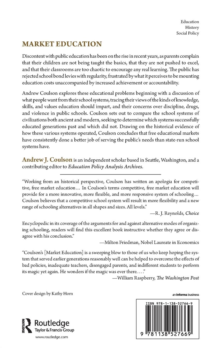 Rückseitencover Market Education