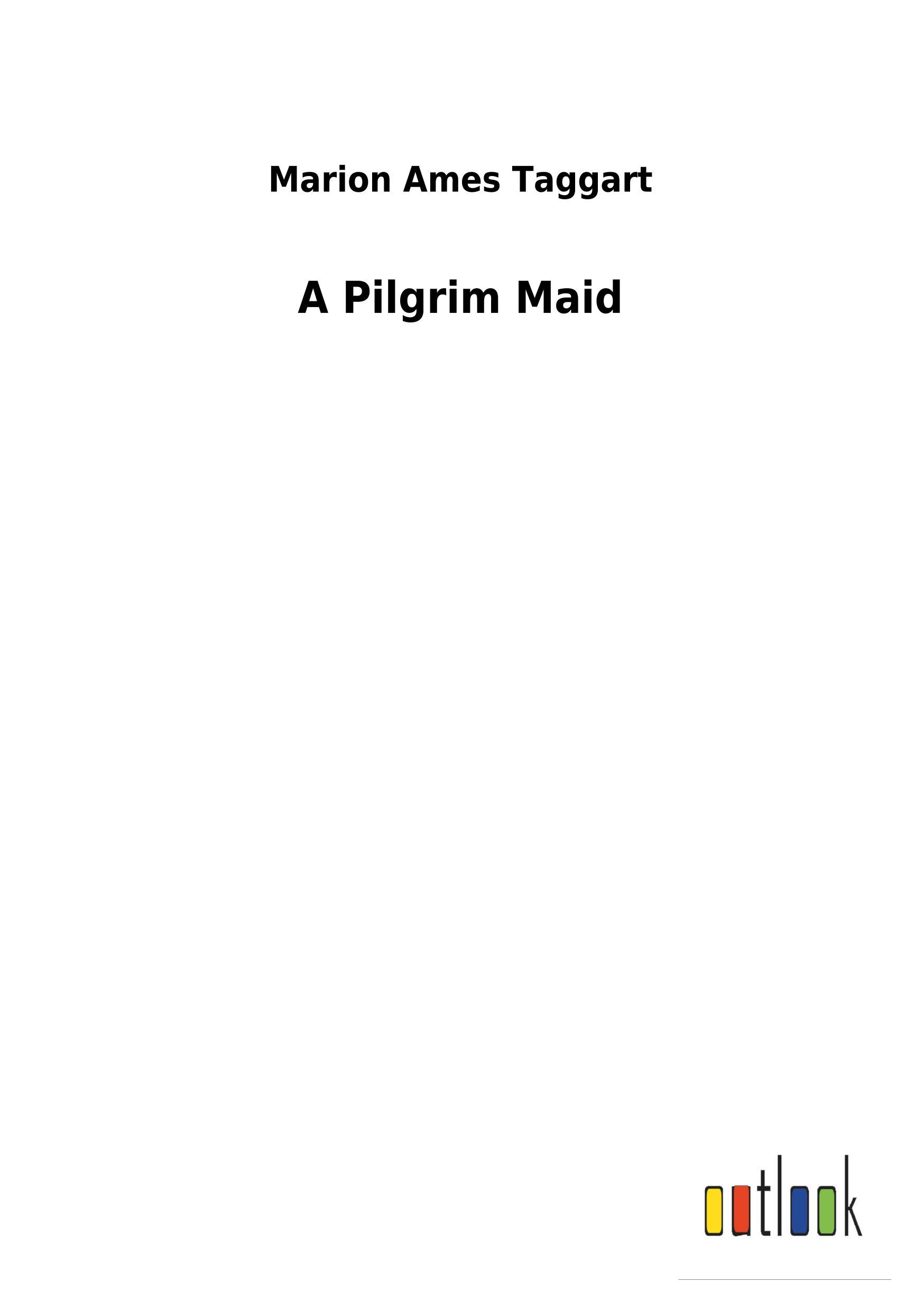 Vorderes Coverbild A Pilgrim Maid