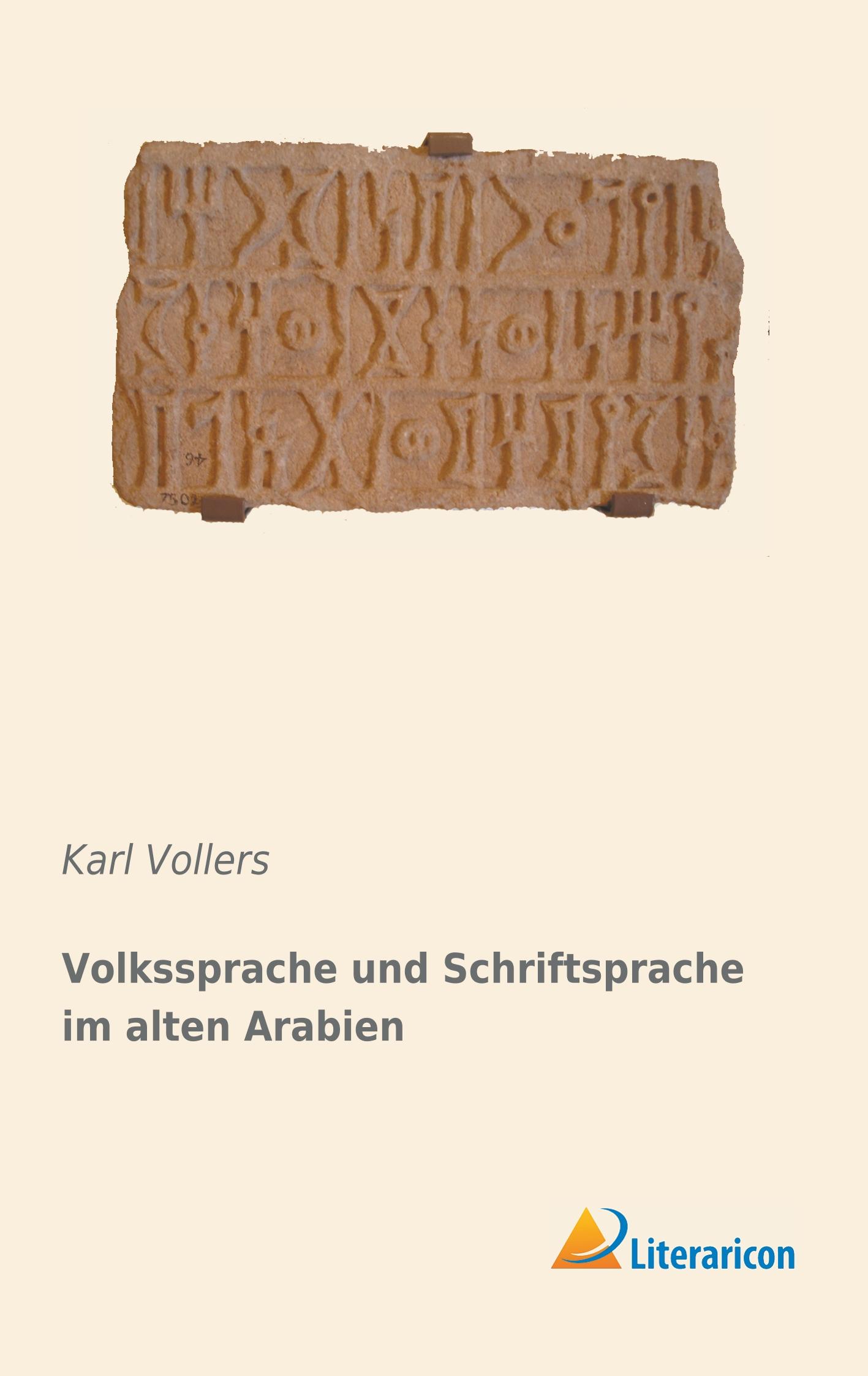 Vorderes Coverbild Volkssprache und Schriftsprache im alten Arabien