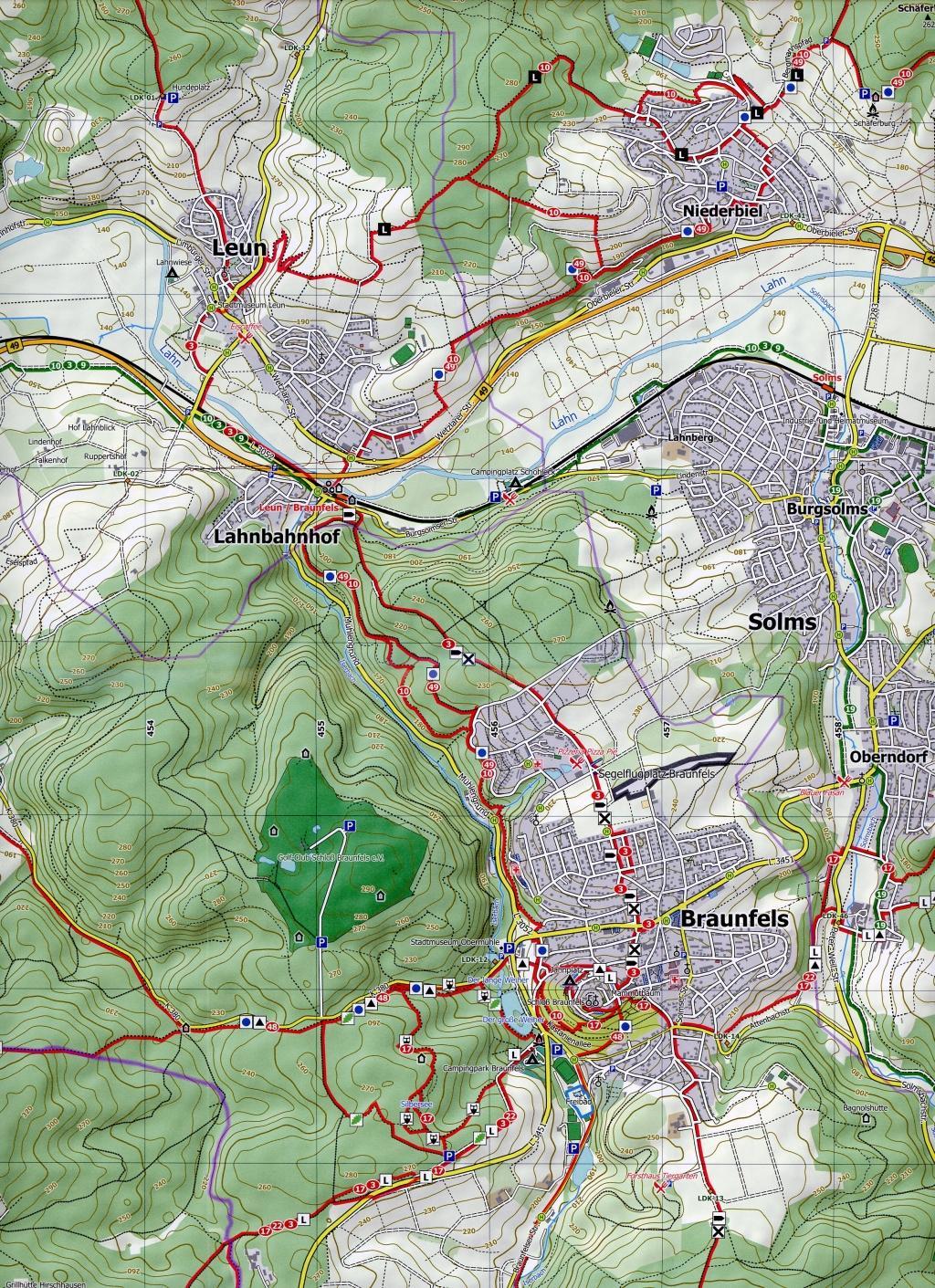 Beispielinhalt (Bild) Weilburg - Lahntal 1 : 25 000, Blatt 45-559