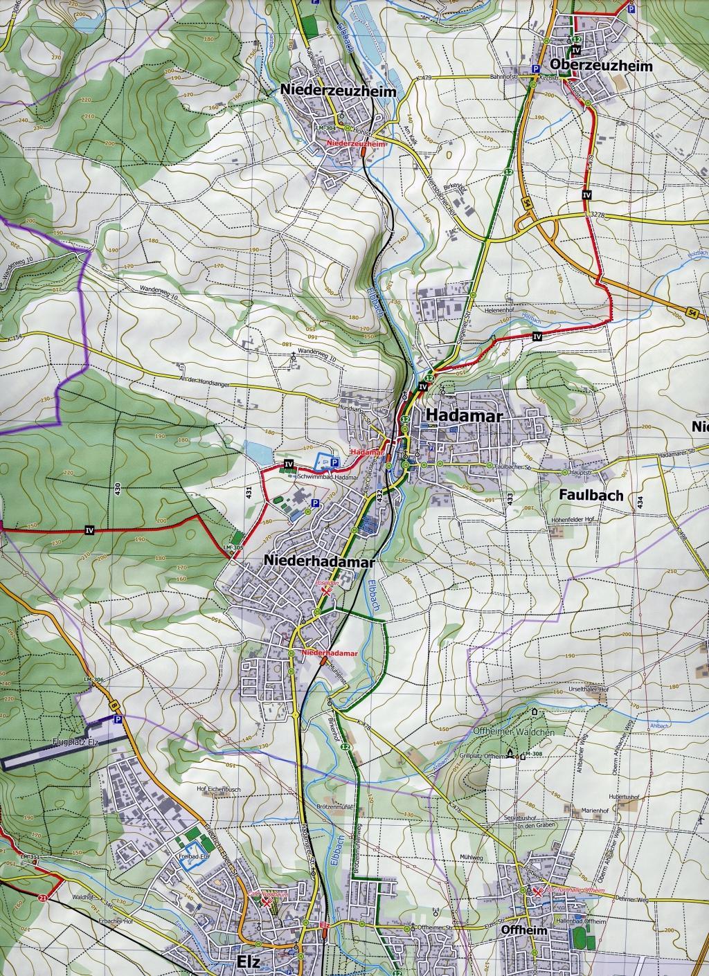 Beispielinhalt (Bild) Limburg a.d. Lahn und Umgebung 1 : 25 000, Blatt 43-558