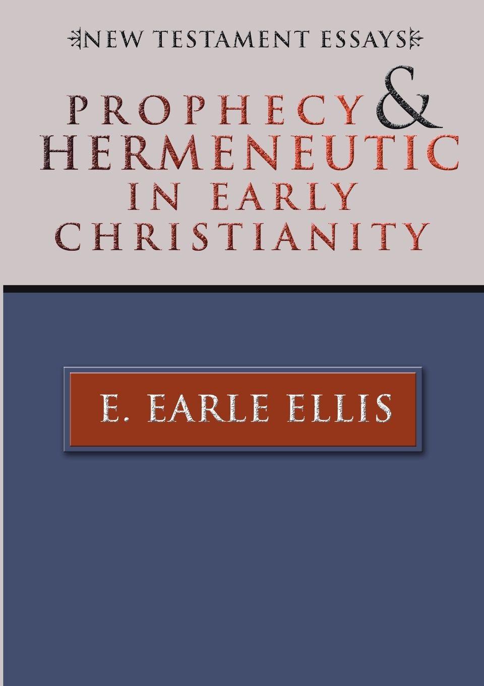Vorderes Coverbild Prophecy and Hermeneutic in Early Christianity