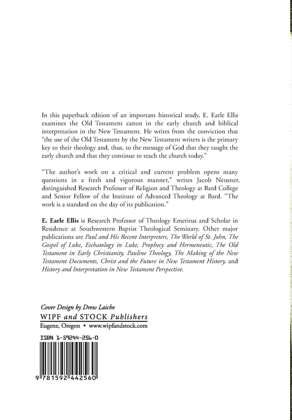 Rückseitencover The Old Testament in Early Christianity