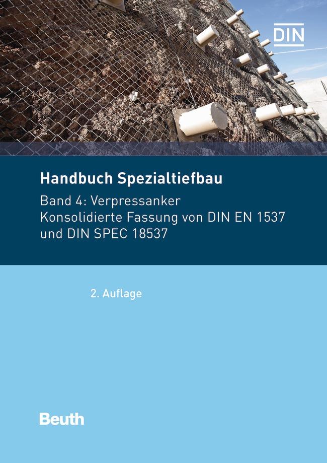 Vorderes Coverbild Handbuch Spezialtiefbau