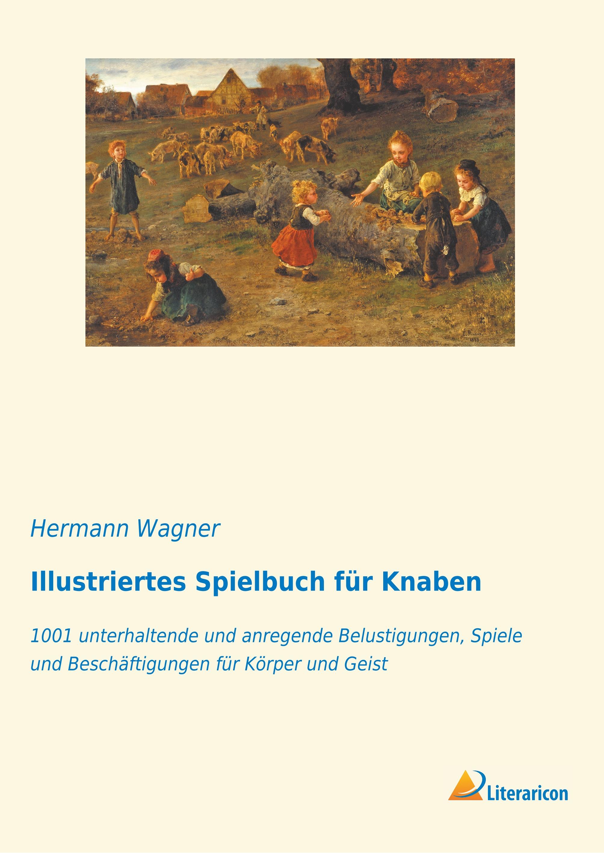 Vorderes Coverbild Illustriertes Spielbuch für Knaben