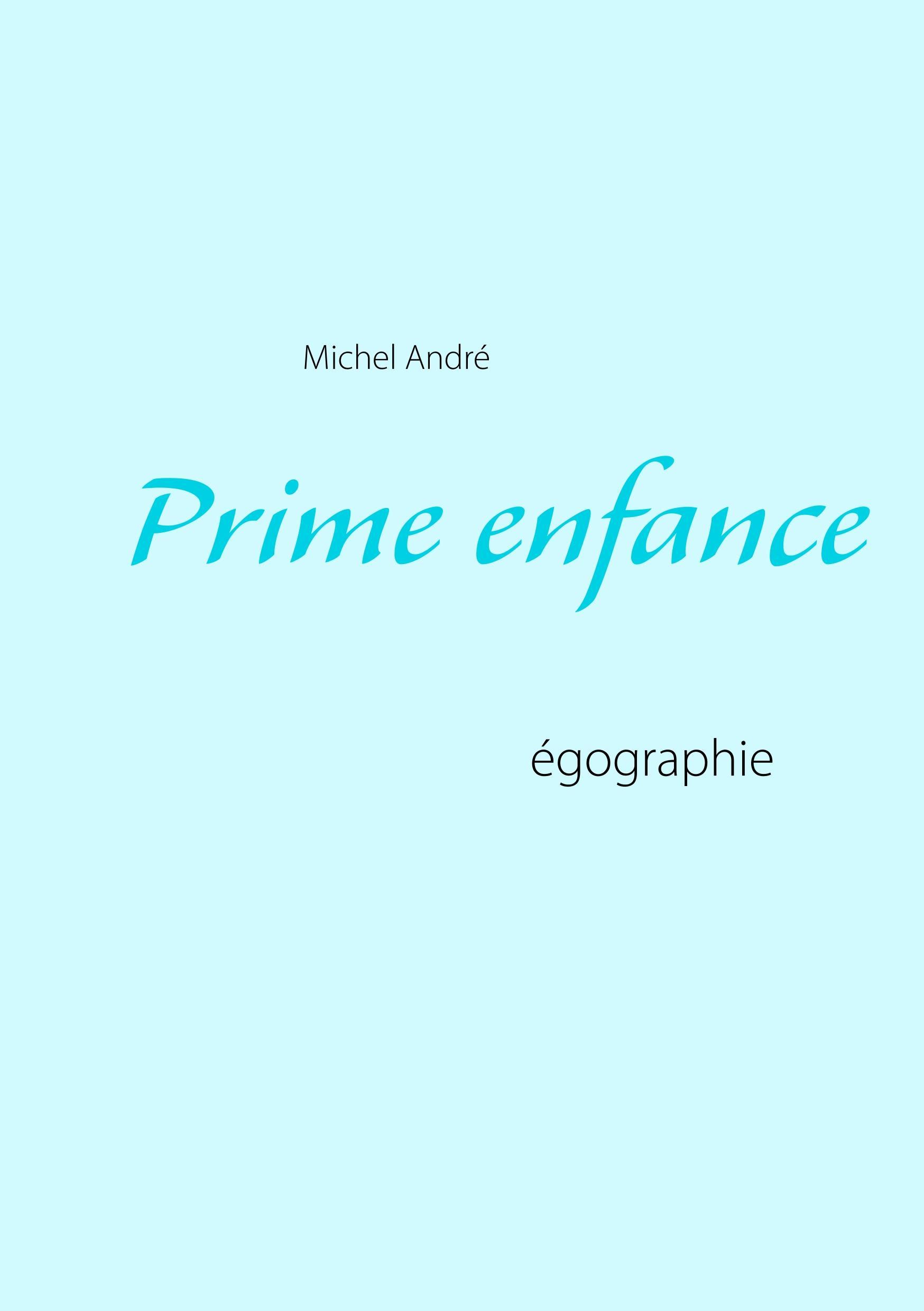 Vorderes Coverbild Prime enfance