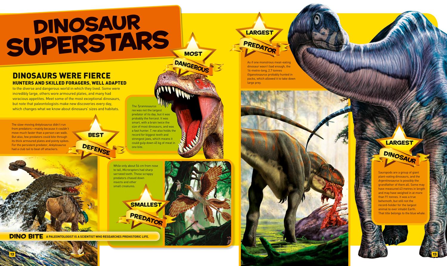 Beispielinhalt (Bild) Everything: Dinosaurs