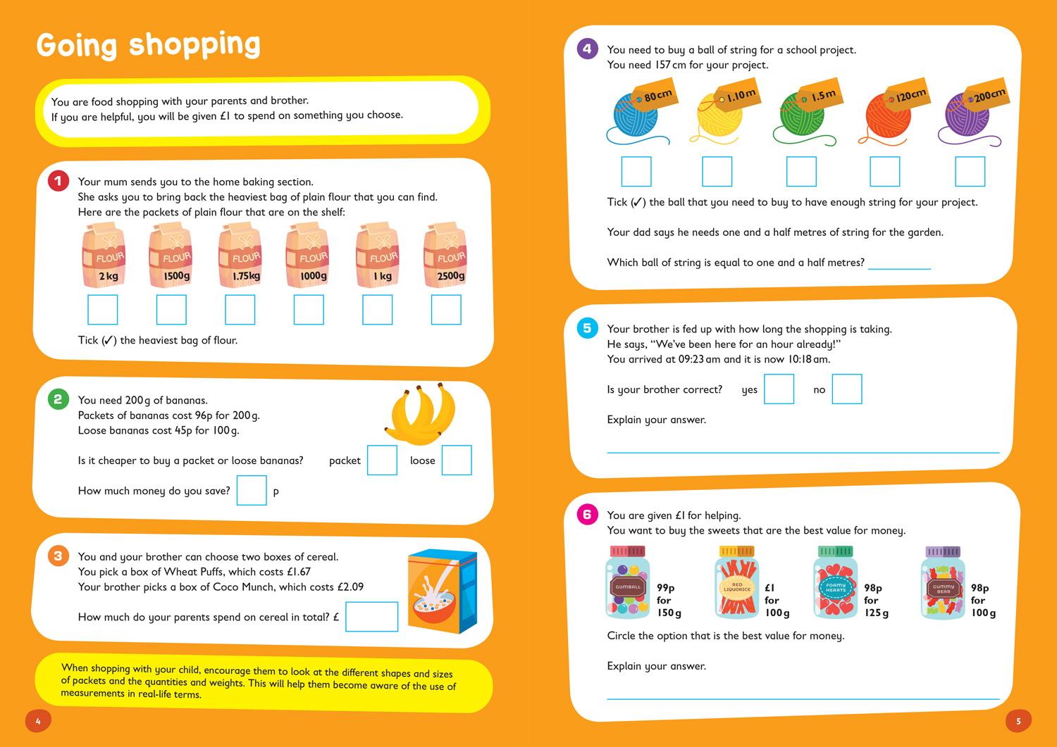 Beispielinhalt (Bild) Collins Easy Learning Ks2 - Problem Solving and Reasoning Ages 7-9