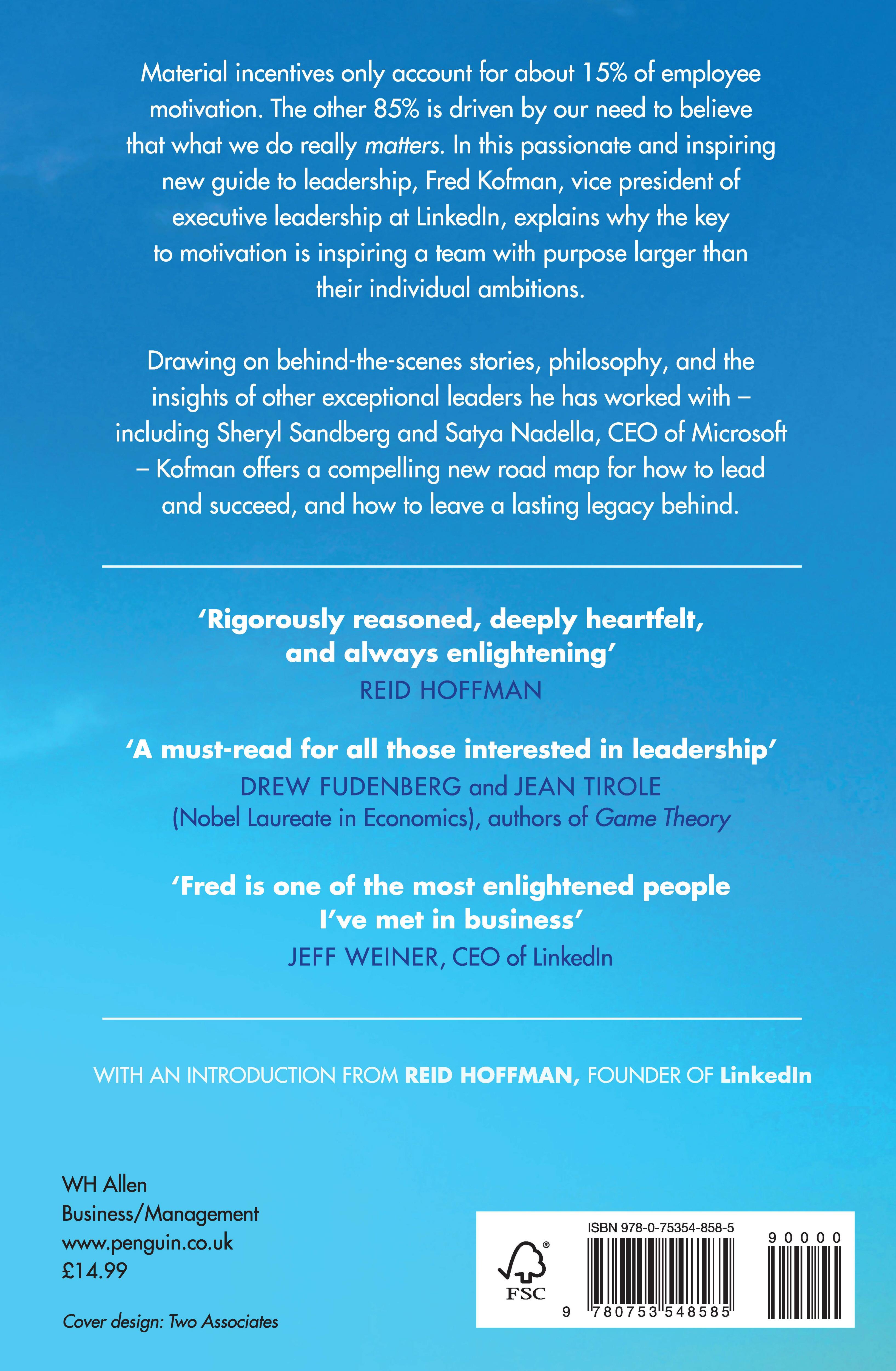 Rückseitencover The Meaning Revolution