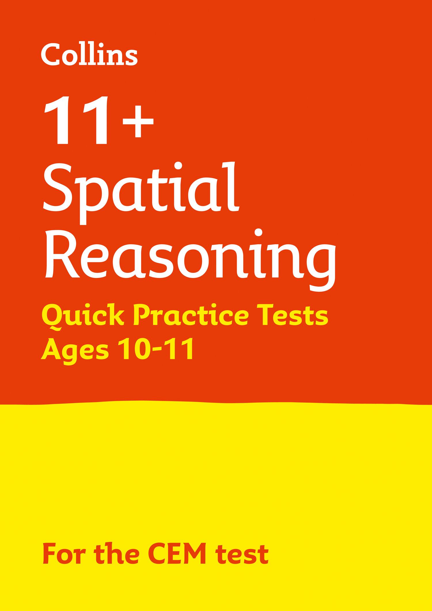 Vorderes Coverbild 11+ Spatial Reasoning Quick Practice Tests Age 10-11 (Year 6)