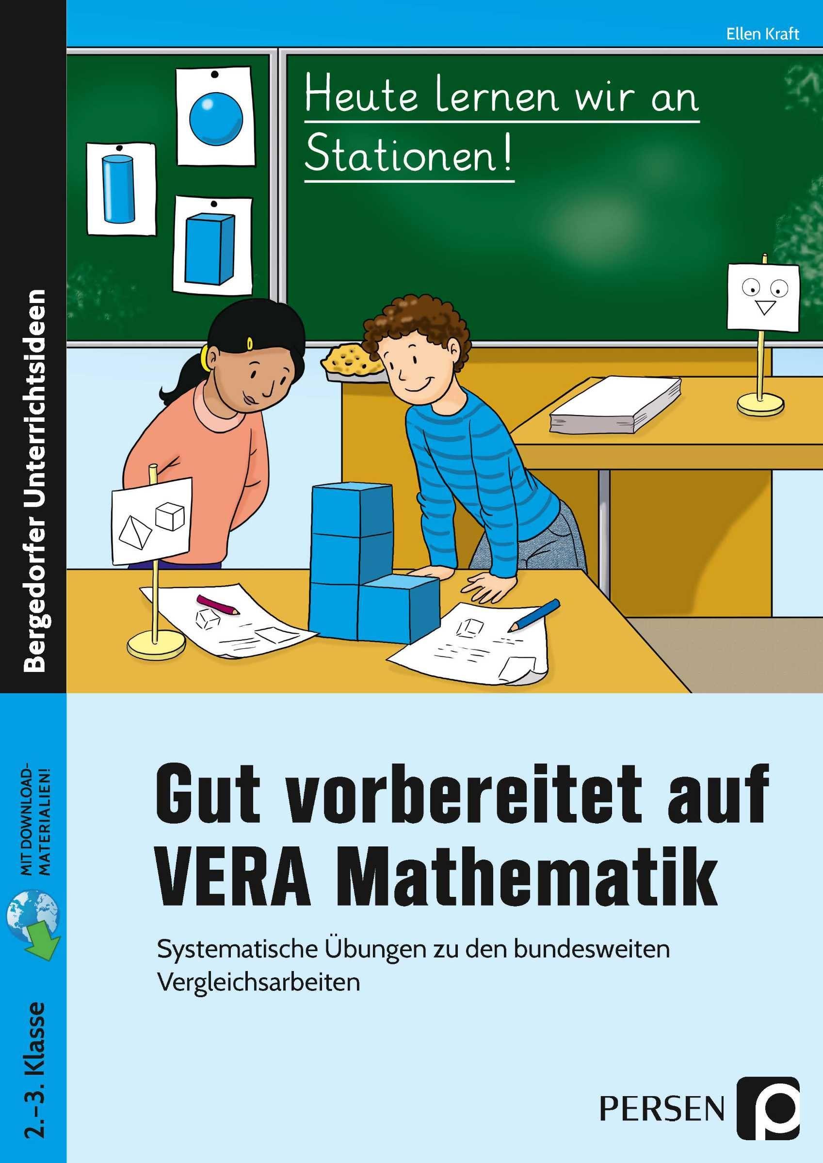 Vorderes Coverbild Gut vorbereitet auf VERA Mathematik