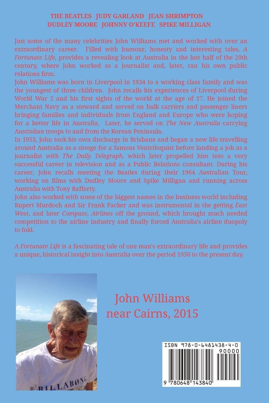 Rückseitencover A Fortunate Life