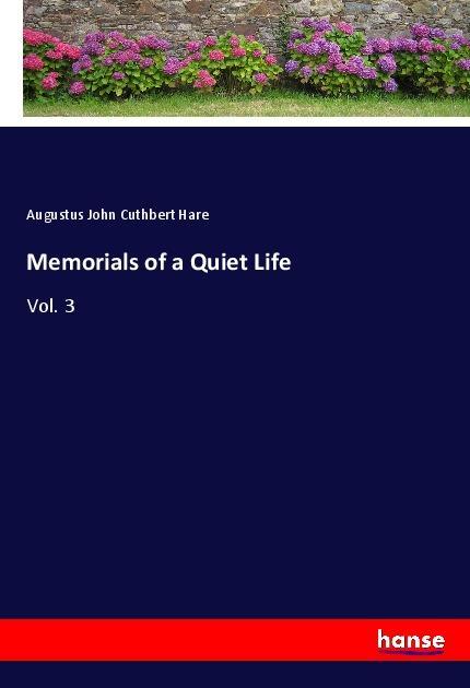 Vorderes Coverbild Memorials of a Quiet Life
