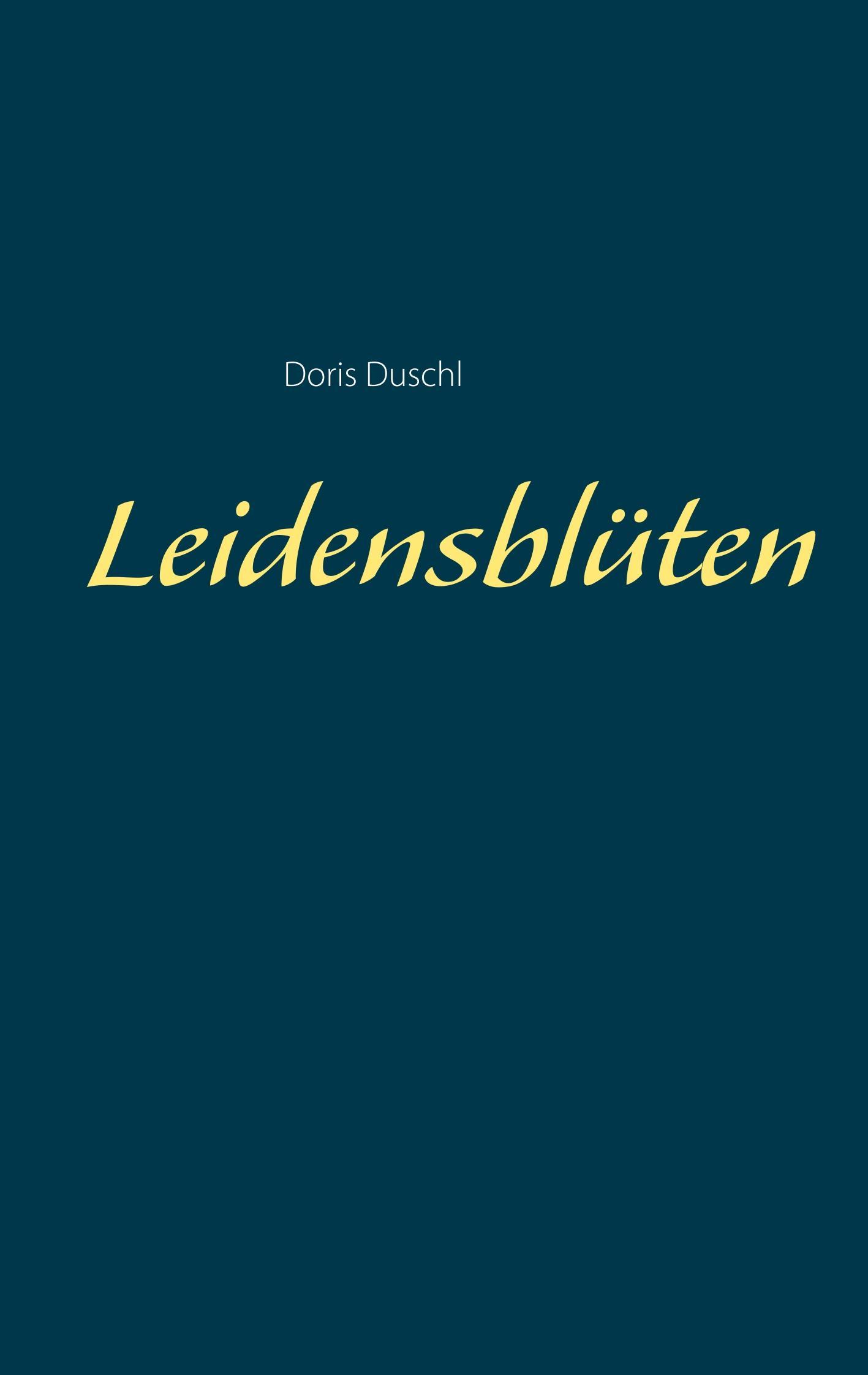 Vorderes Coverbild Leidensblüten