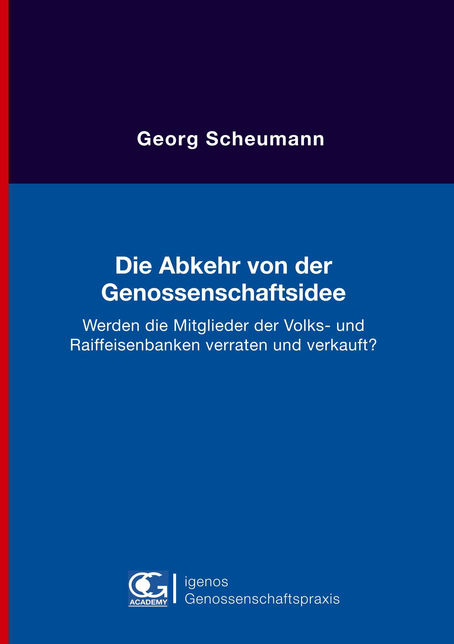 Vorderes Coverbild Die Abkehr von der Genossenschaftsidee