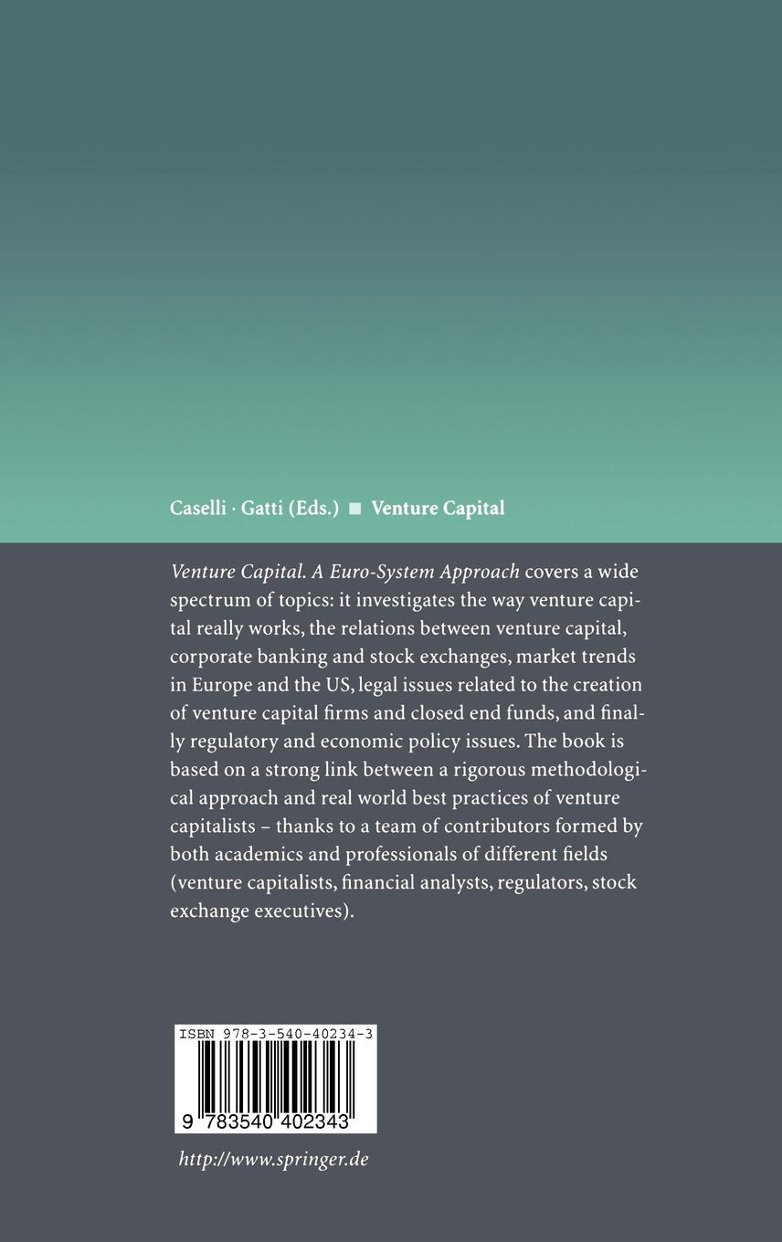 Rückseitencover Venture Capital
