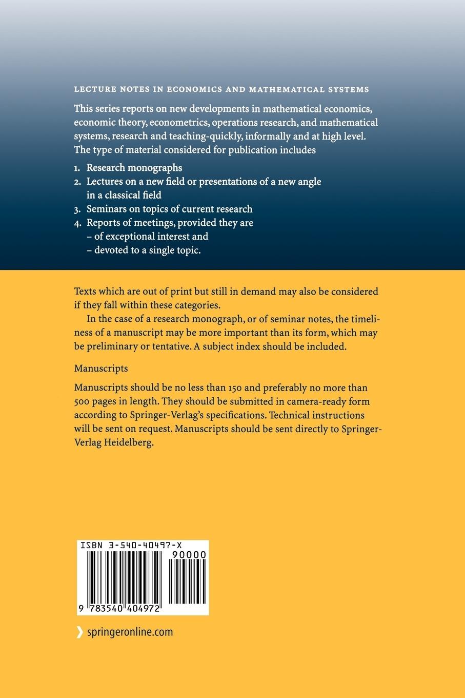 Rückseitencover The Complex Dynamics of Economic Interaction