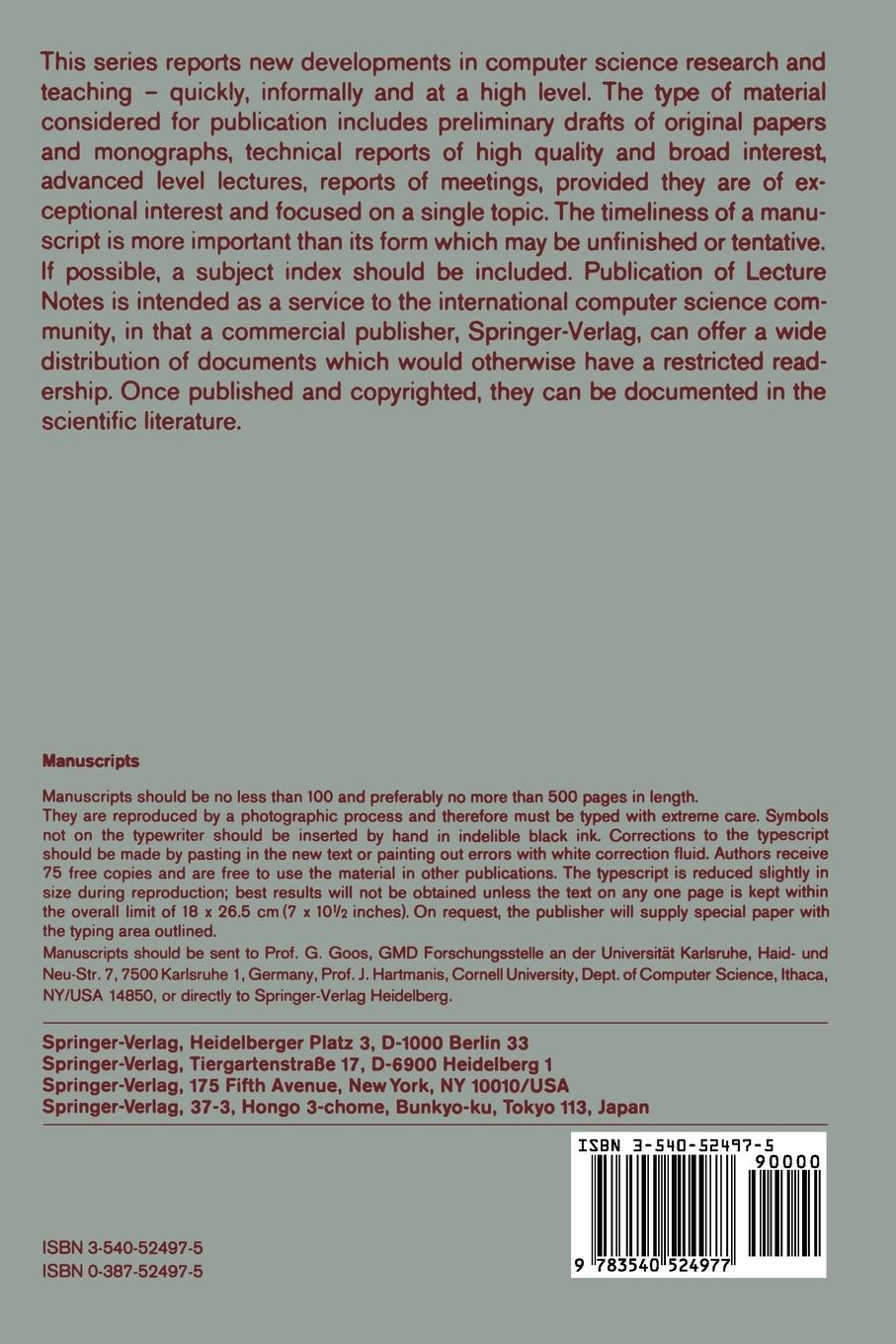 Rückseitencover SIL - a Simulation Language