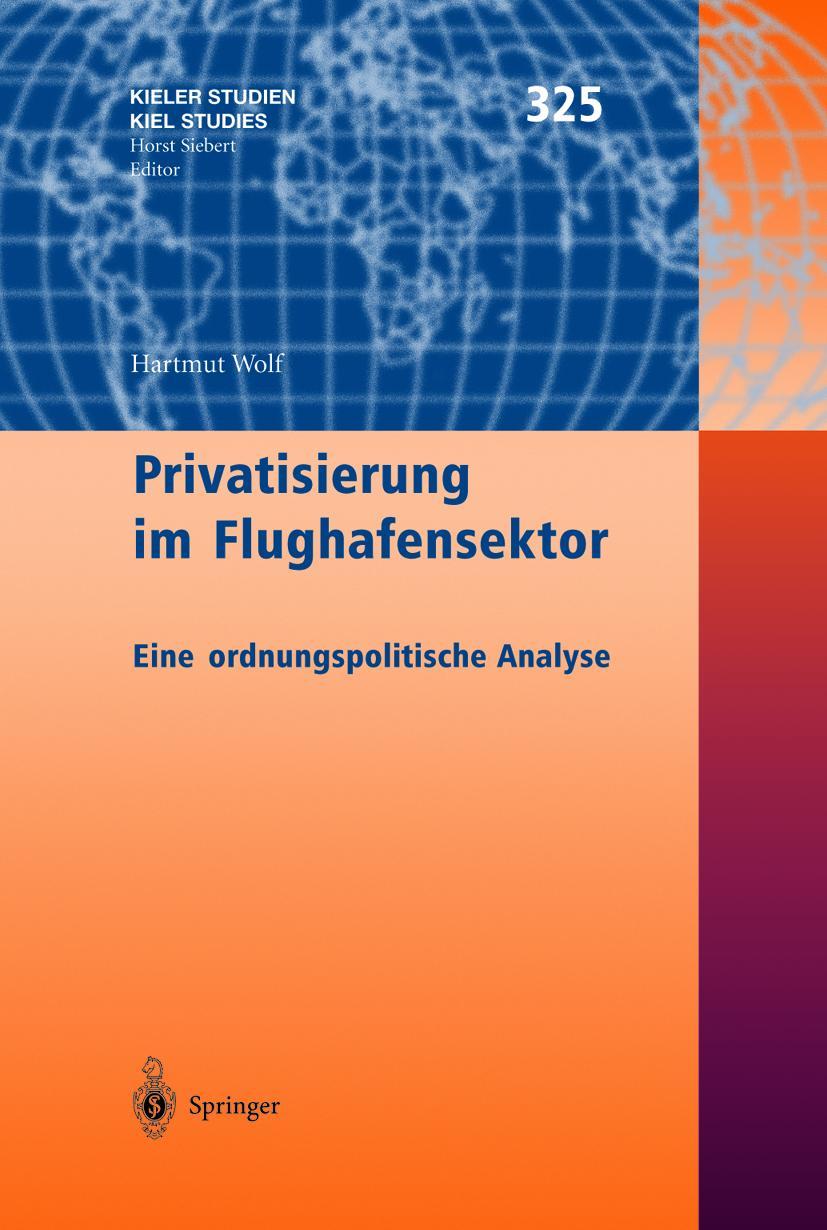 Vorderes Coverbild Privatisierung im Flughafensektor
