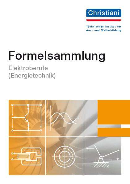 Vorderes Coverbild Formelsammlung Elektroberufe ( Energietechnik)