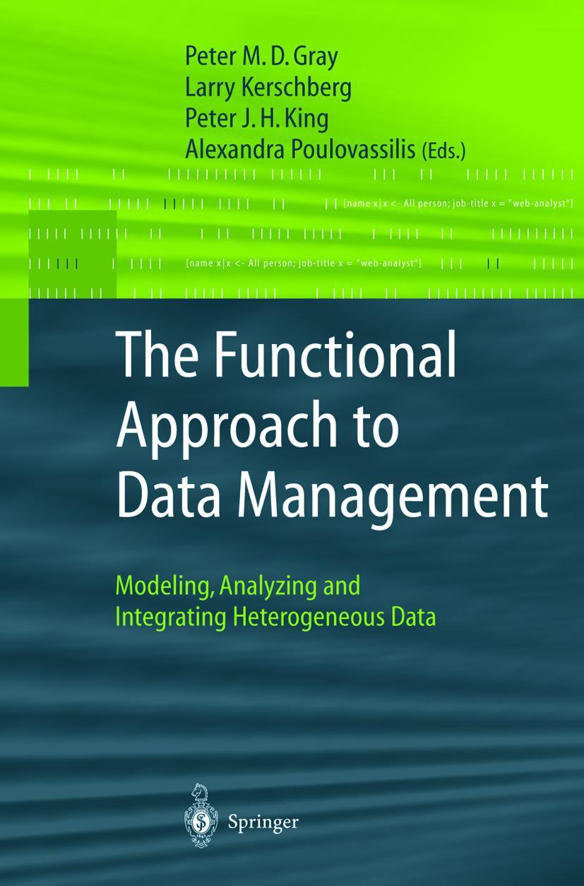 Vorderes Coverbild The Functional Approach to Data Management