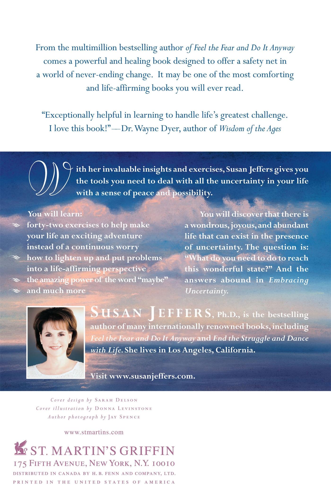 Rückseitencover Embracing Uncertainty