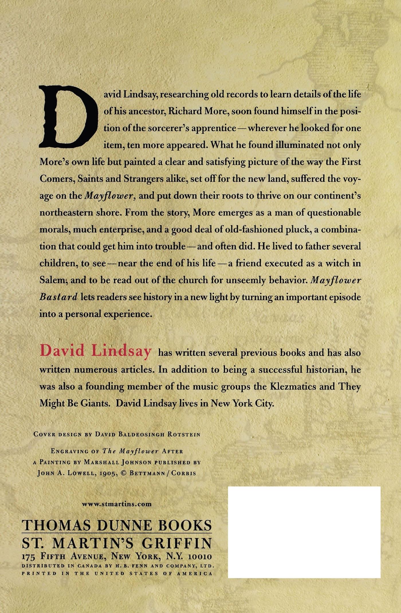 Rückseitencover Mayflower Bastard