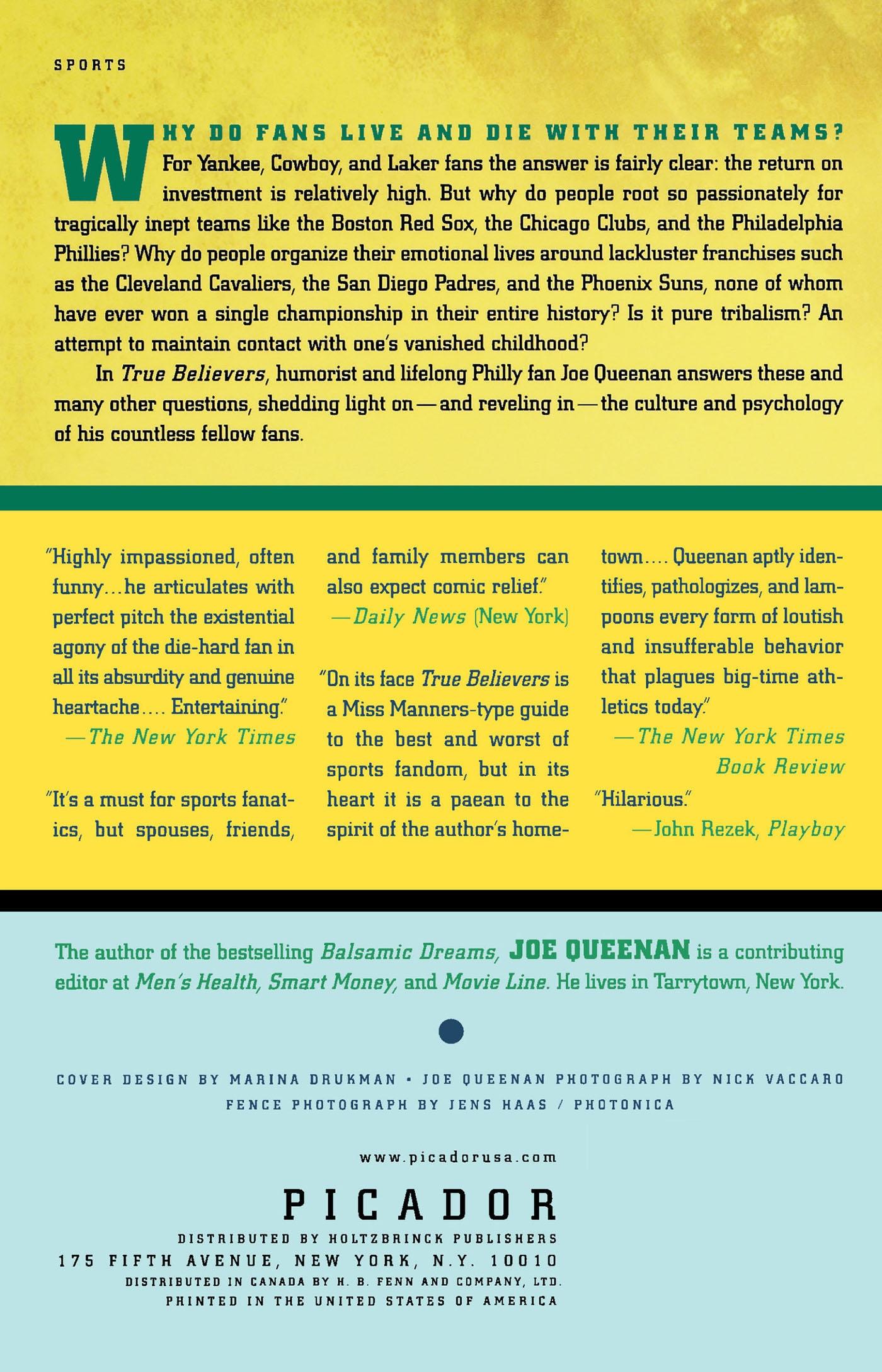 Rückseitencover True Believers