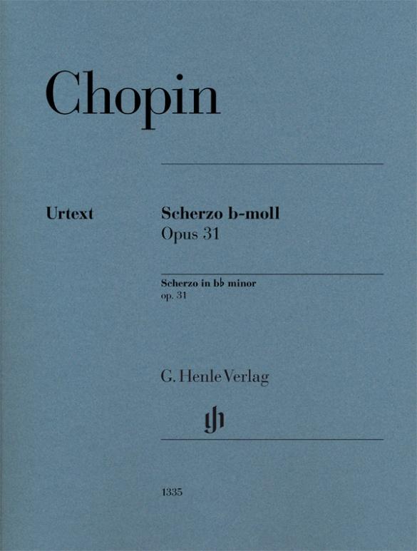 Vorderes Coverbild Scherzo Nr. 2 b-moll op. 31, Urtext