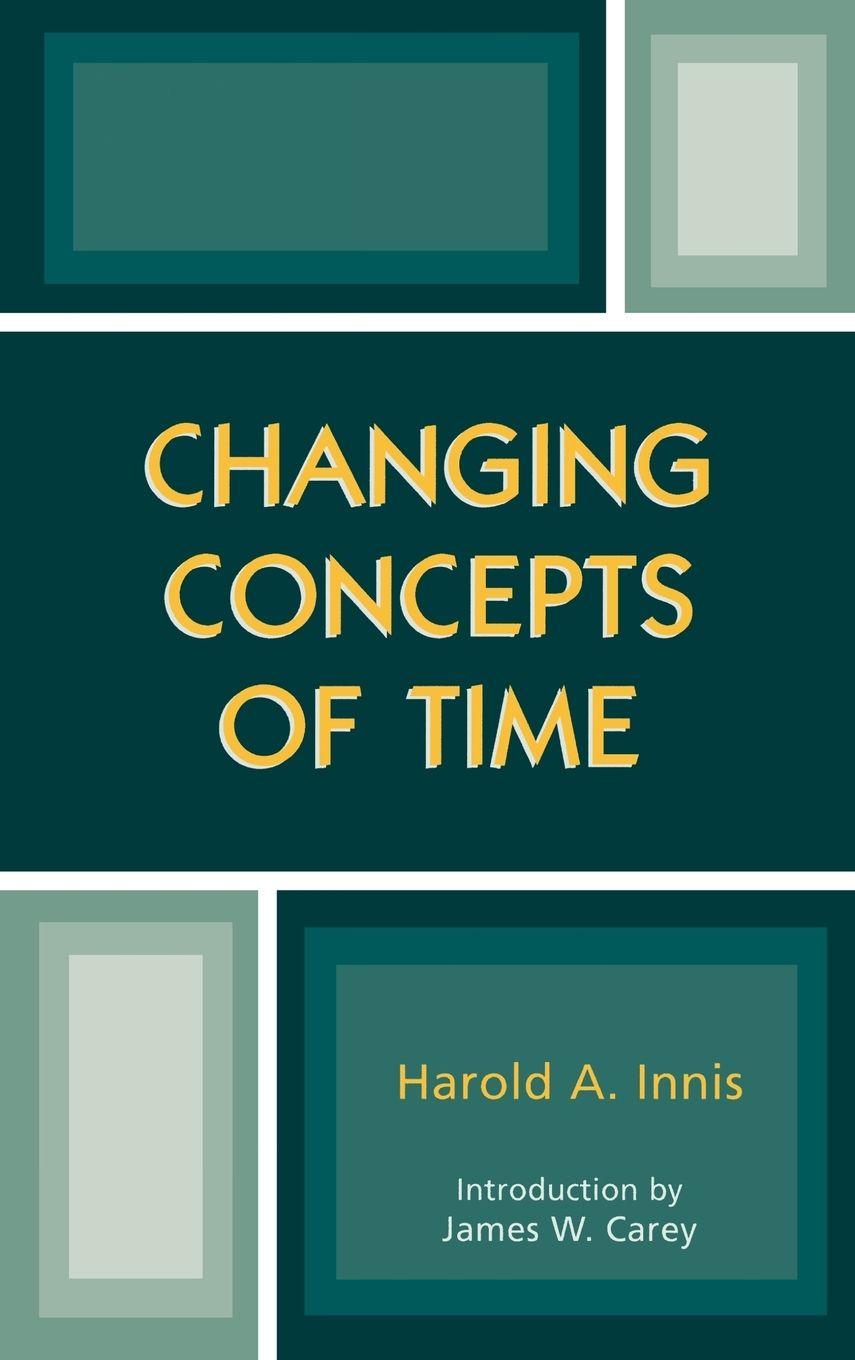 Vorderes Coverbild Changing Concepts of Time
