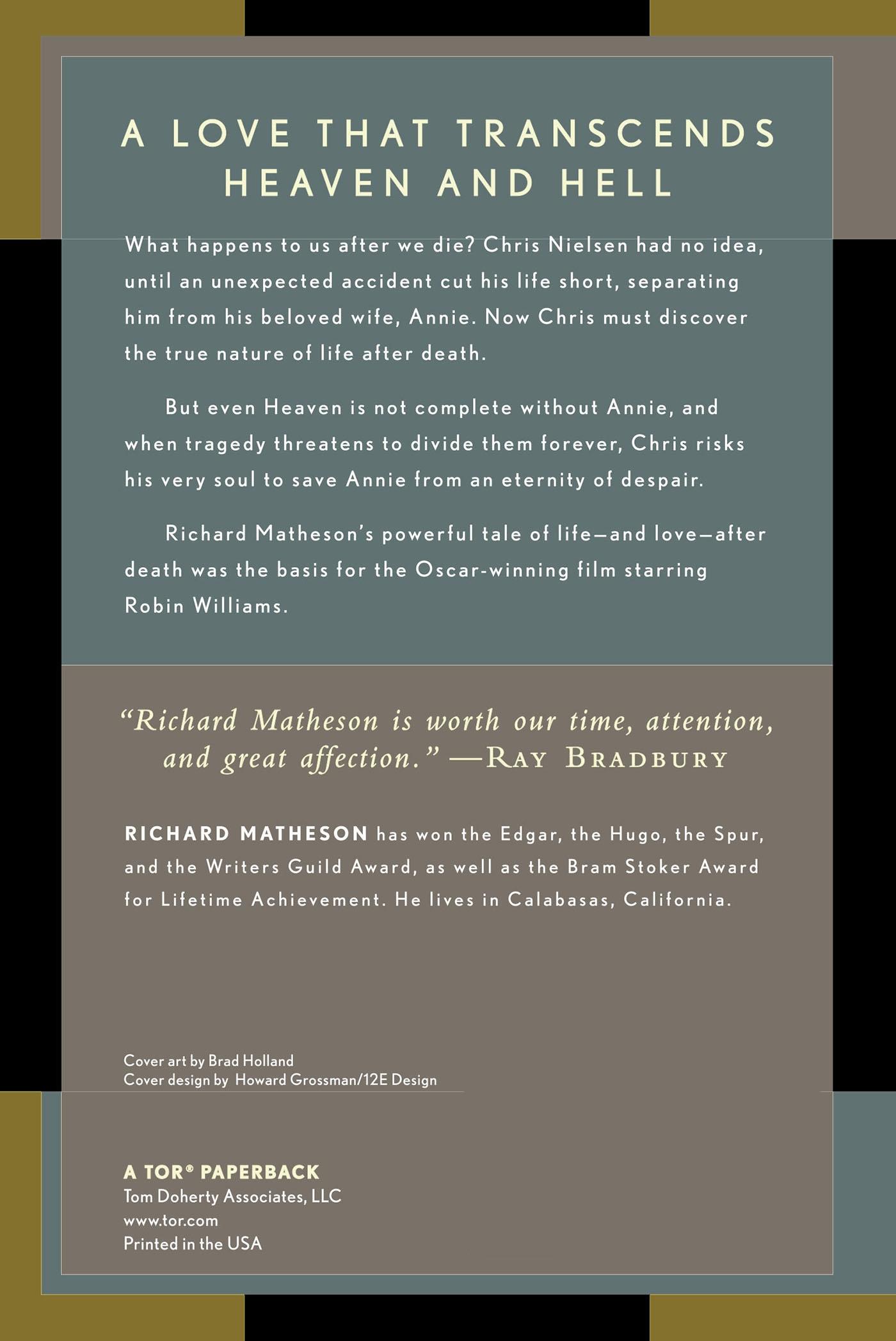 Rückseitencover What Dreams May Come