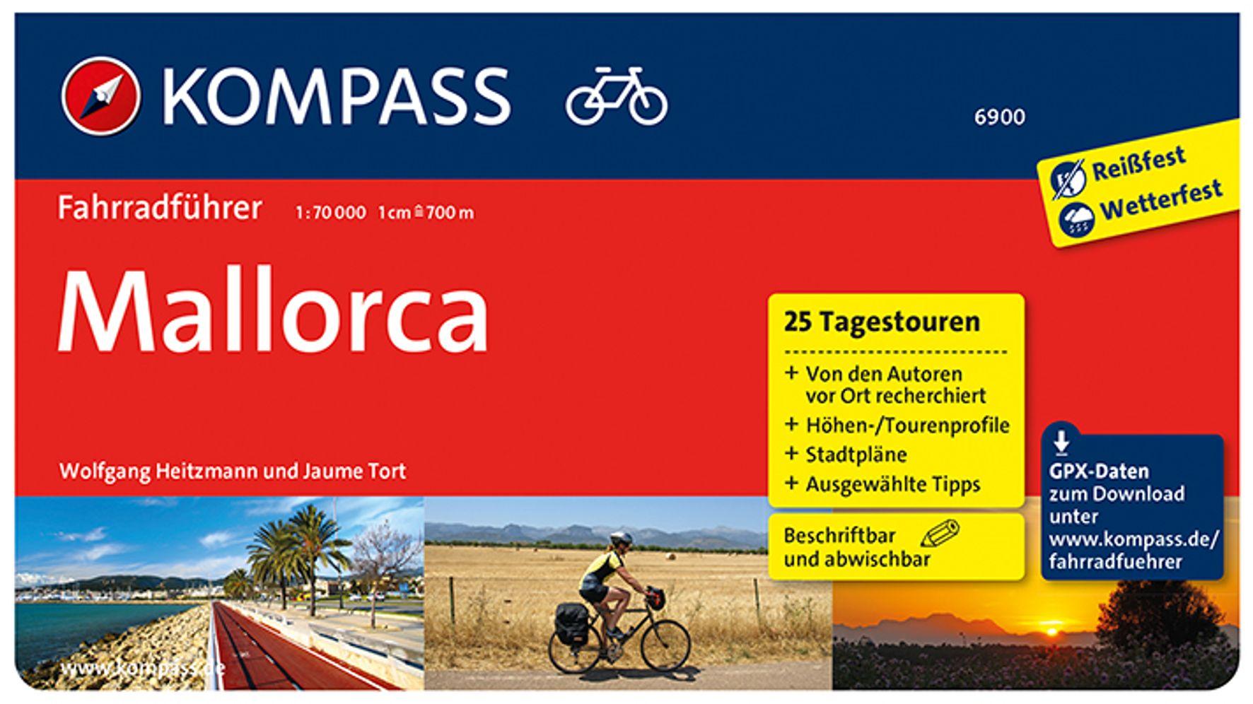 Vorderes Coverbild KOMPASS Fahrradführer Mallorca