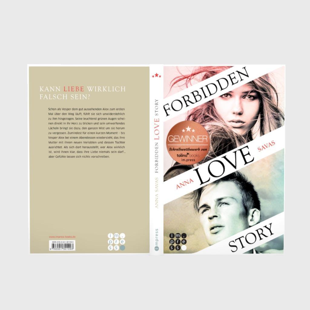 Beispielinhalt (Bild) Forbidden Love Story. Weil ich dir begegnet bin