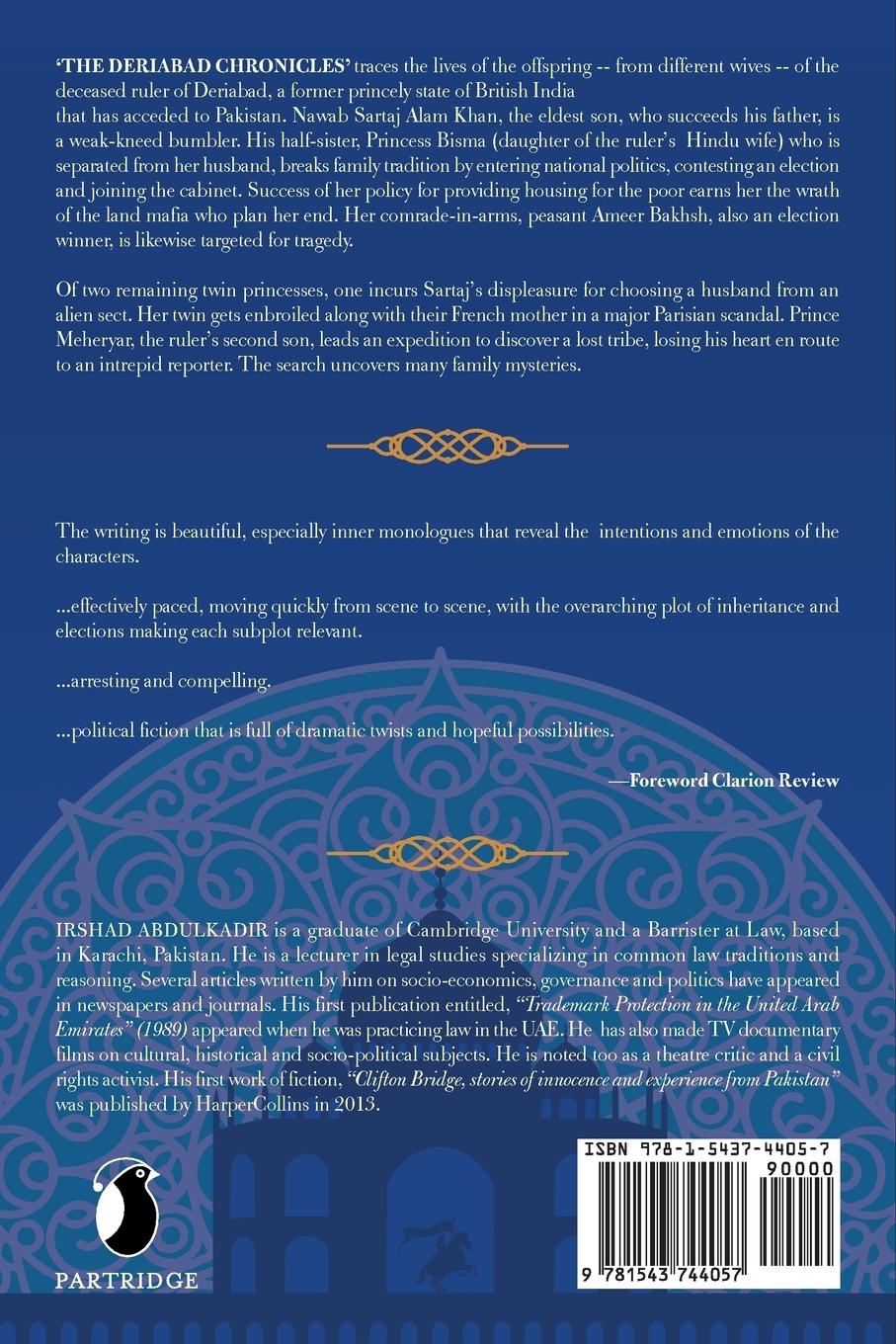 Rückseitencover The Deriabad Chronicles