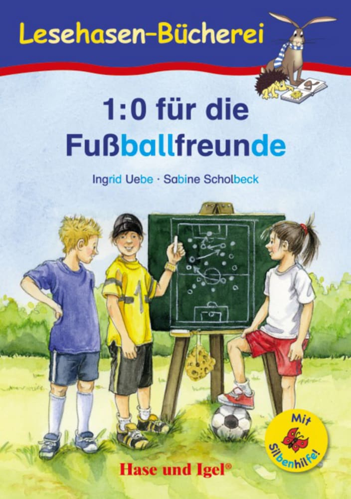 Vorderes Coverbild 1:0 für die Fußballfreunde / Silbenhilfe