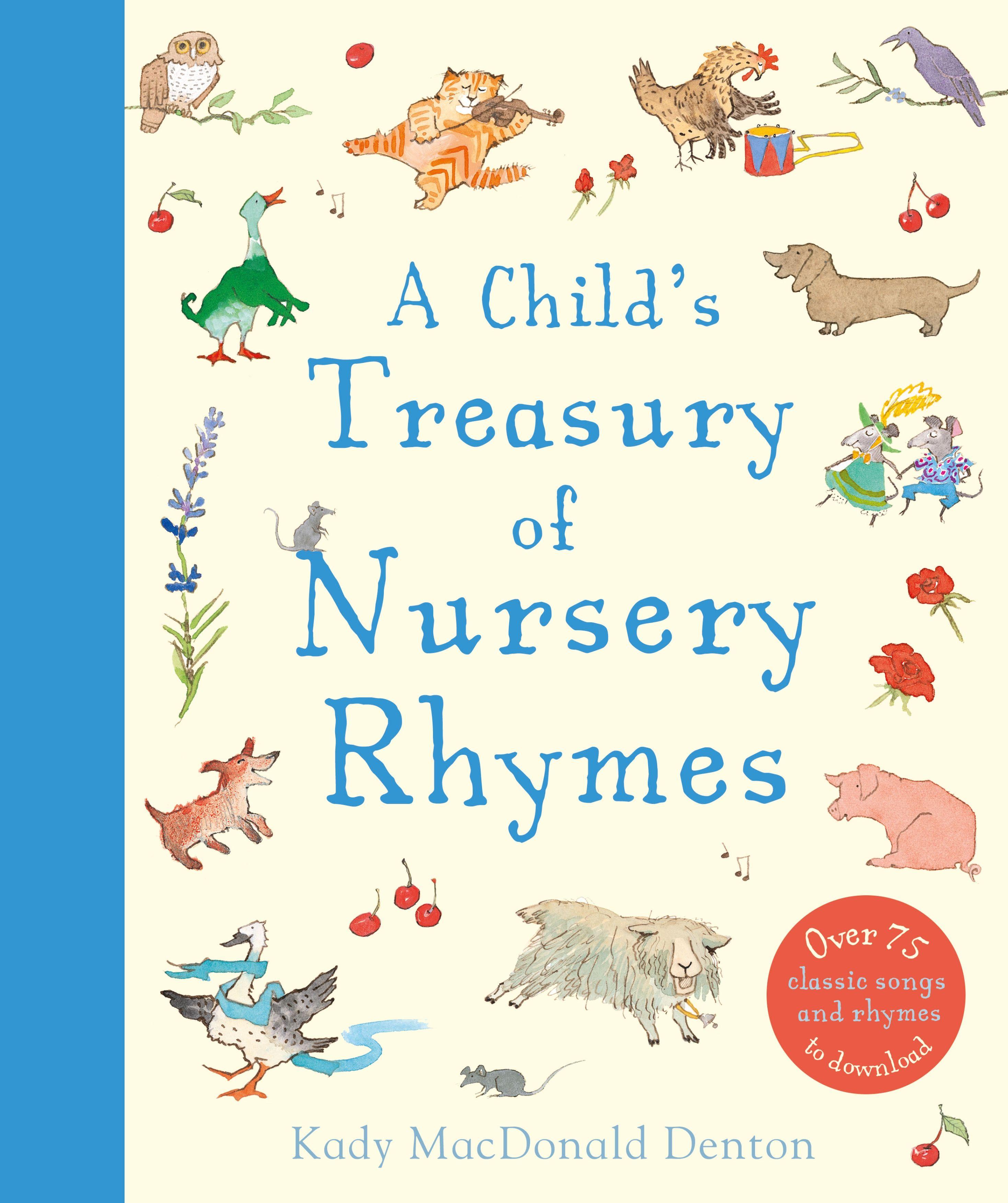Vorderes Coverbild A Child's Treasury of Nursery Rhymes