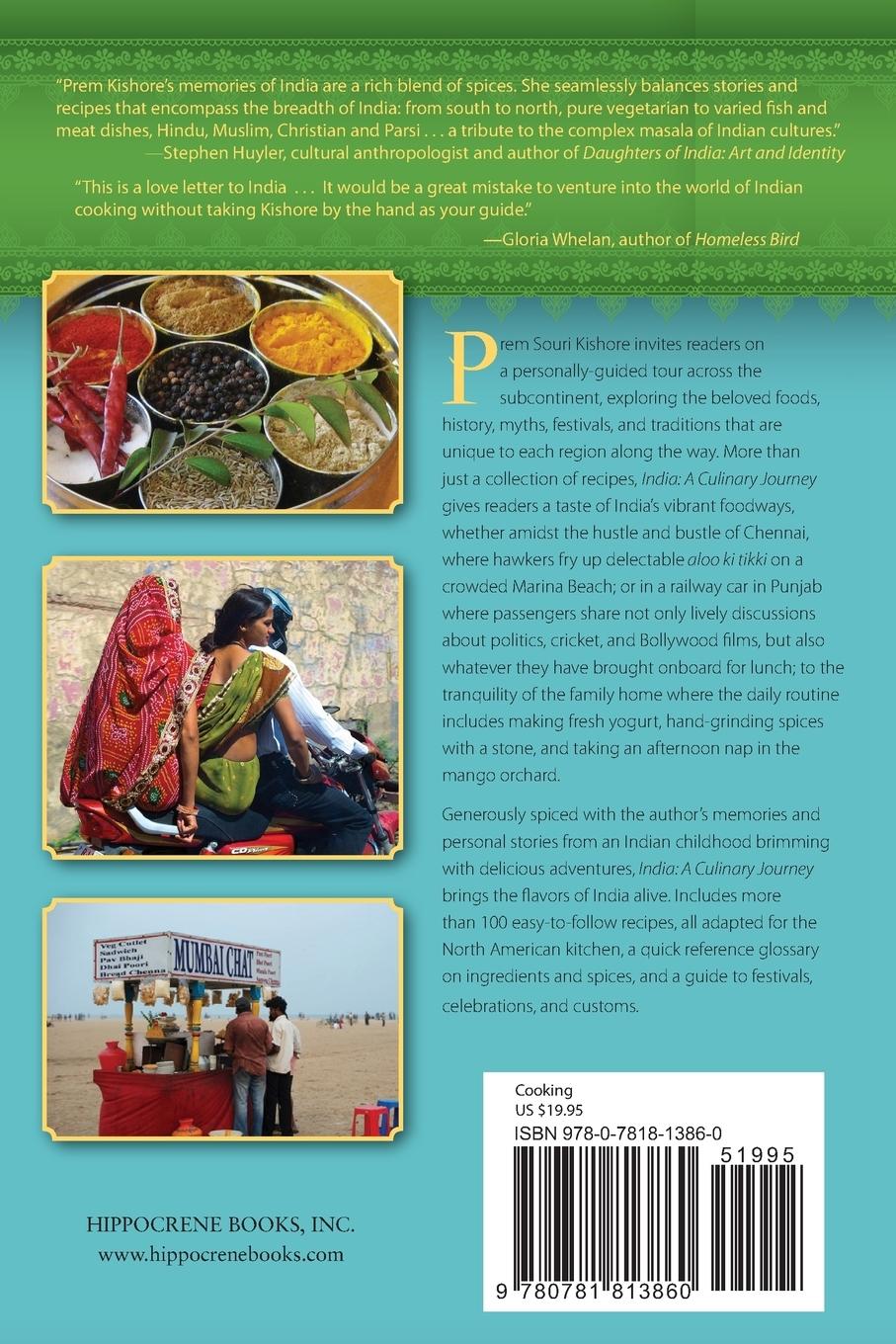 Rückseitencover India: A Culinary Journey