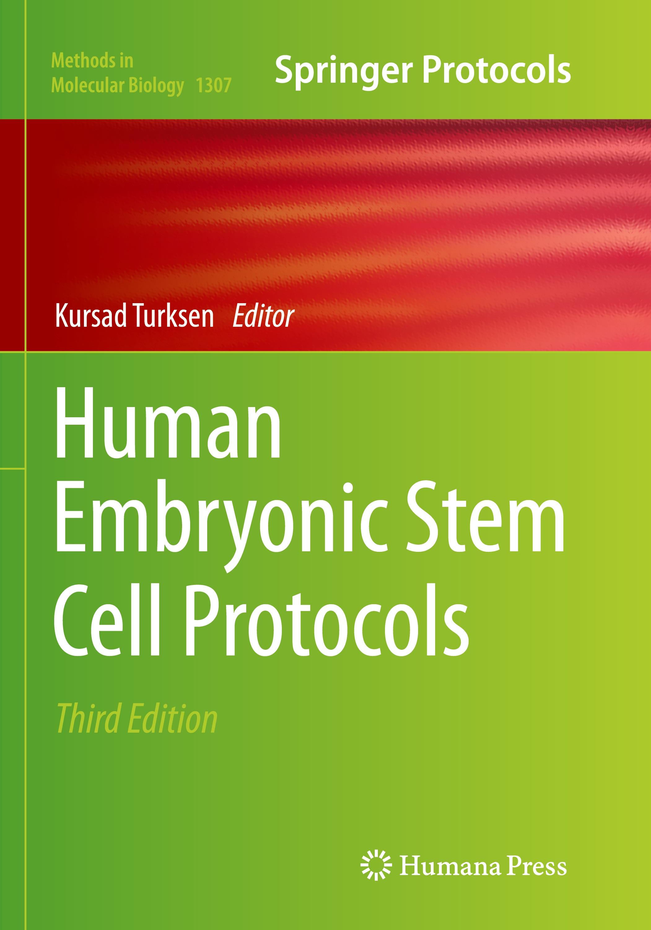 Vorderes Coverbild Human Embryonic Stem Cell Protocols