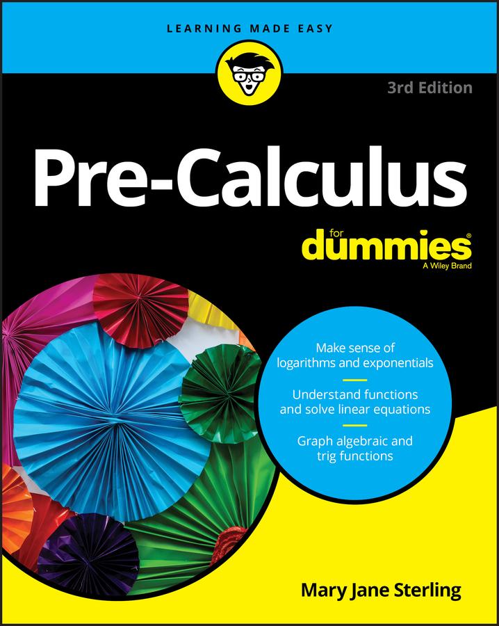Vorderes Coverbild Pre-Calculus for Dummies