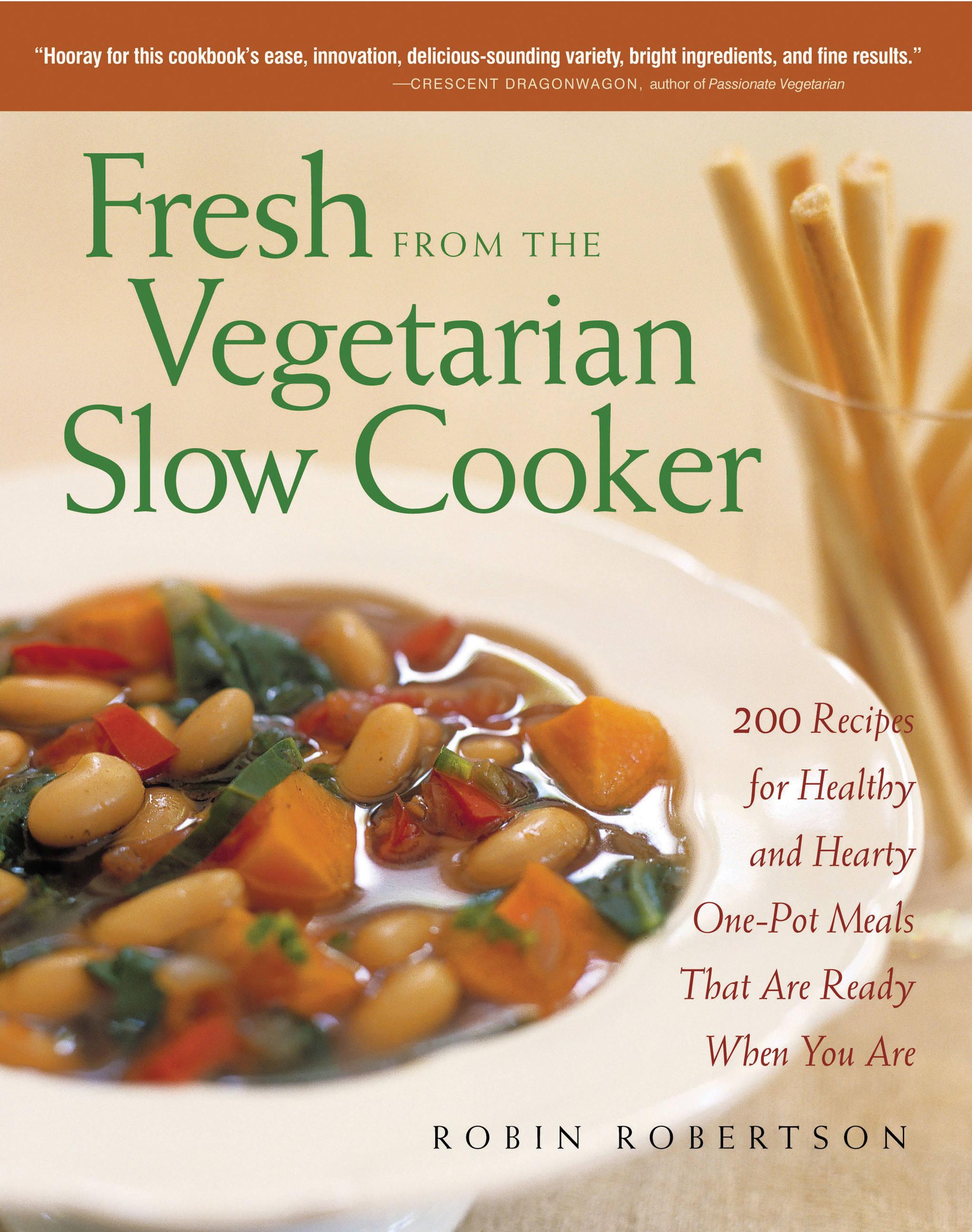 Vorderes Coverbild Fresh from the Vegetarian Slow Cooker