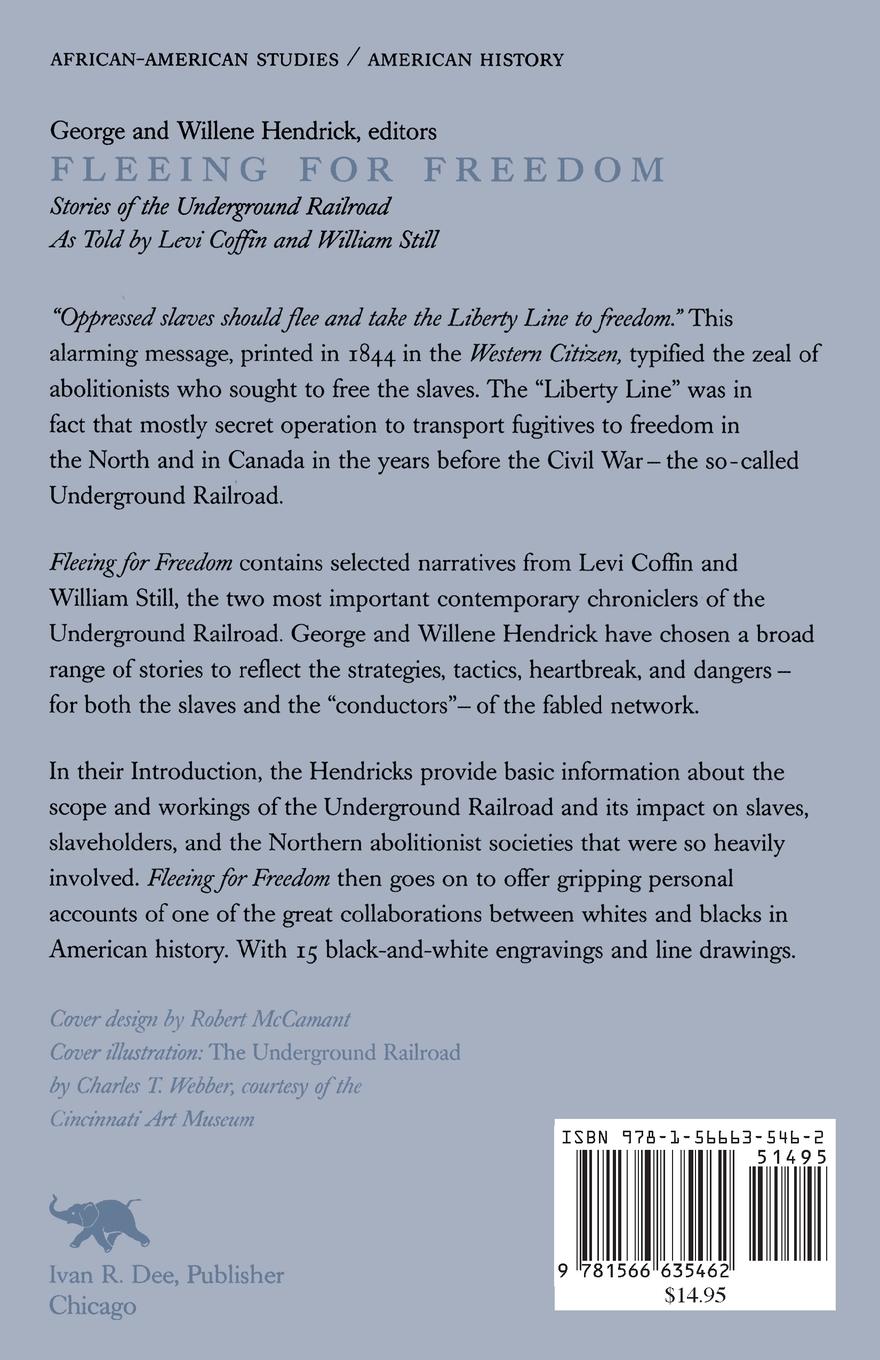 Rückseitencover Fleeing for Freedom