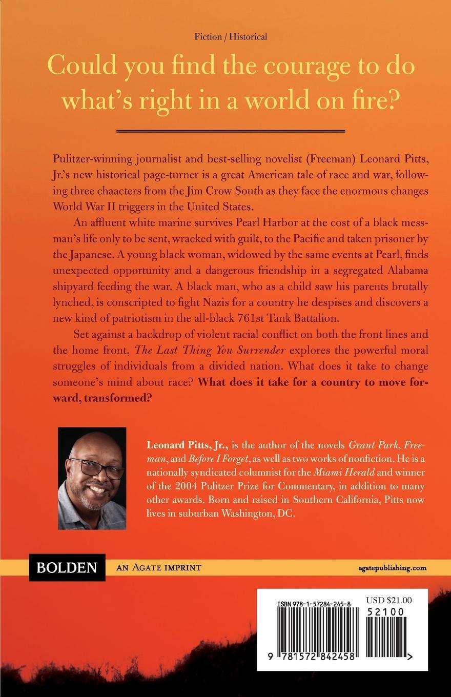 Rückseitencover The Last Thing You Surrender