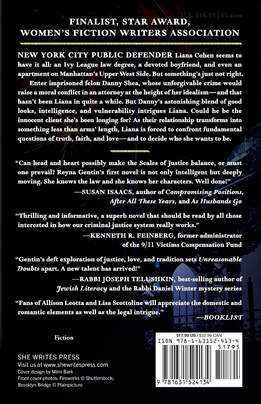 Rückseitencover Unreasonable Doubts