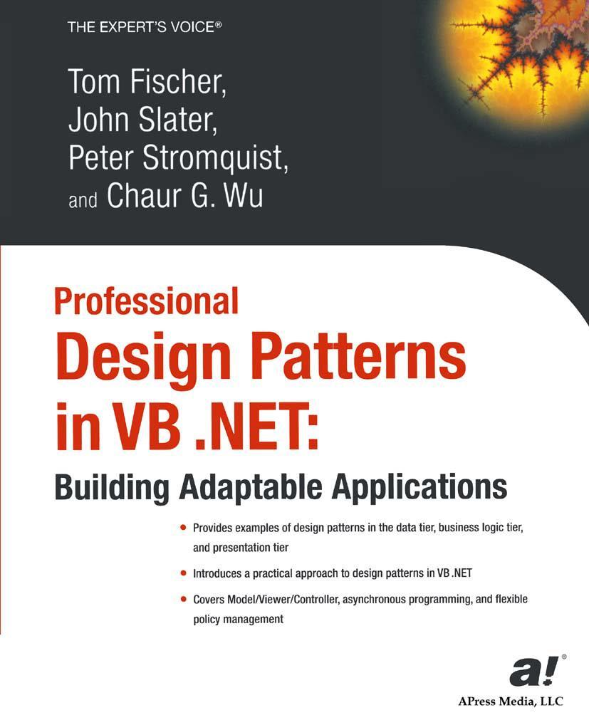 Vorderes Coverbild Professional Design Patterns in VB .NET