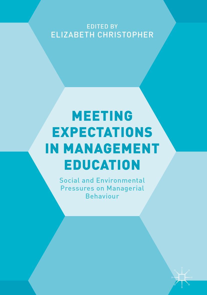 Vorderes Coverbild Meeting Expectations in Management Education