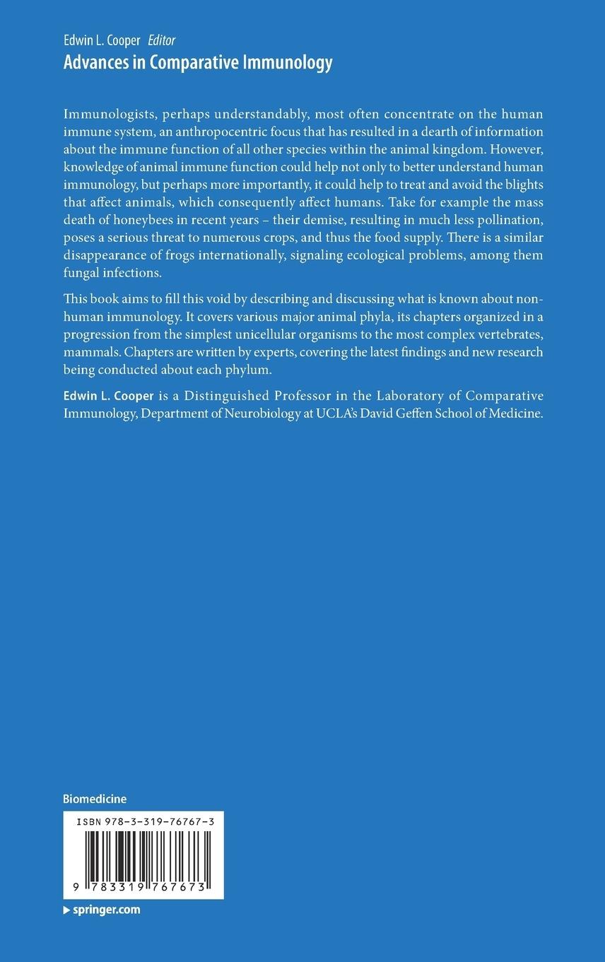 Rückseitencover Advances in Comparative Immunology