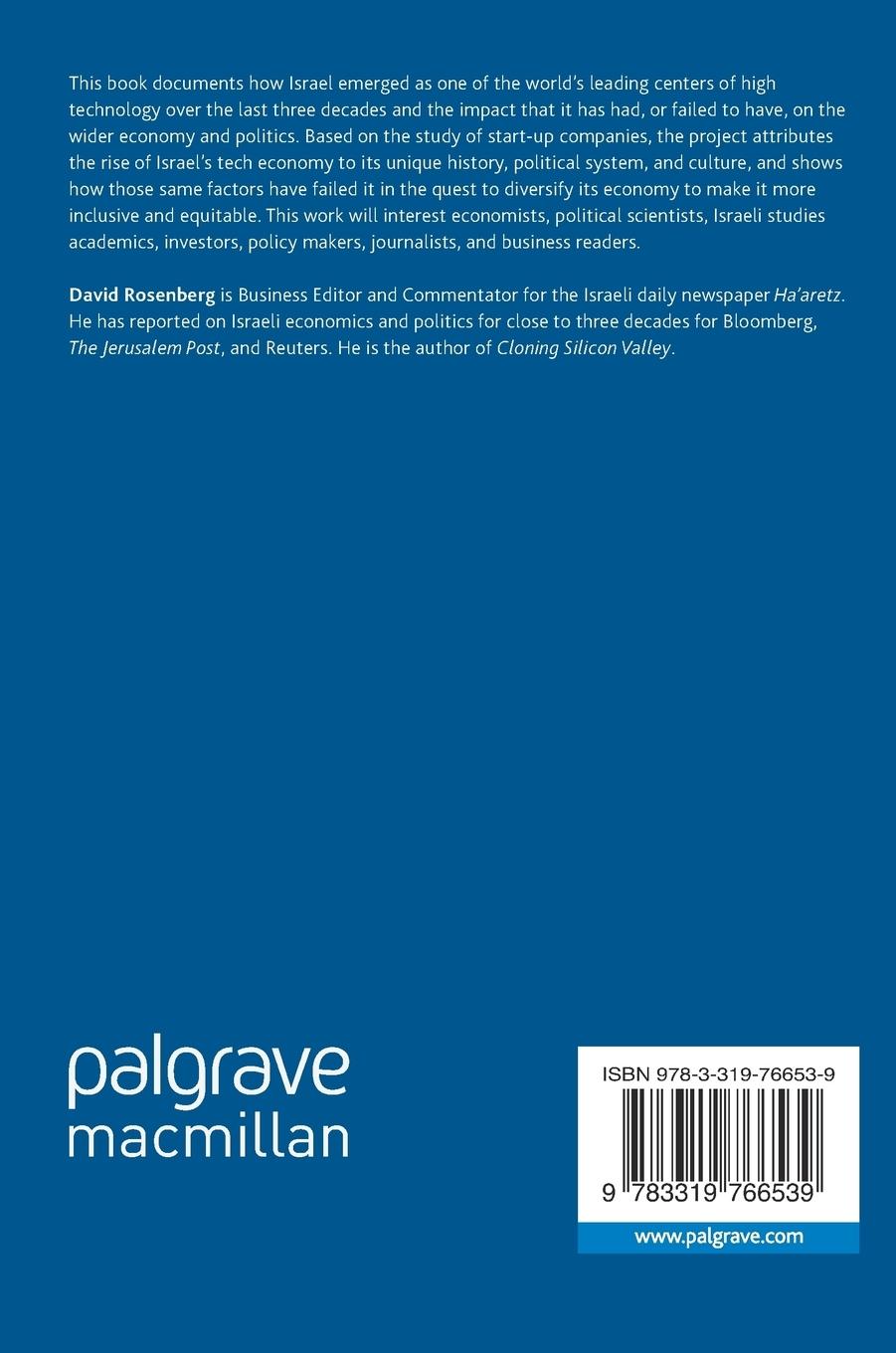 Rückseitencover Israel's Technology Economy