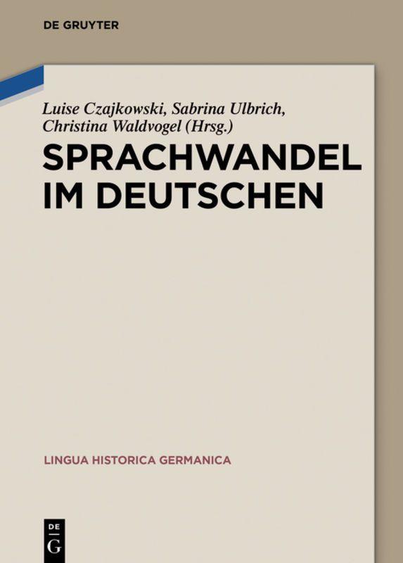Vorderes Coverbild Sprachwandel im Deutschen